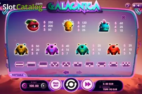 Скрин6. Galacnica слот