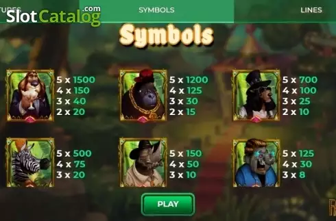 Скрин6. Fancy Jungle слот