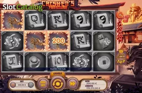 Скрин3. Caishen's Treasure слот