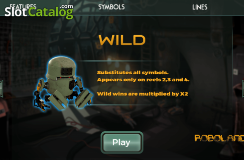 Скрин8. Roboland (Spinmatic) слот