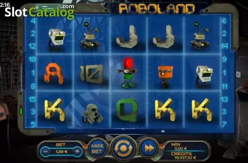 Скрин3. Roboland (Spinmatic) слот