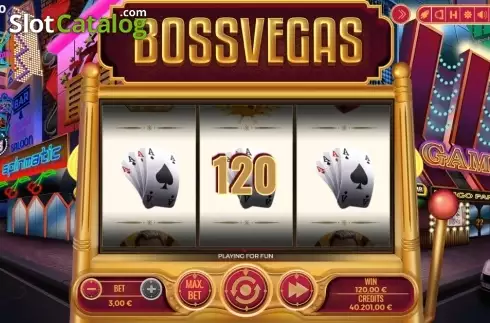 Скрин4. Boss Vegas слот