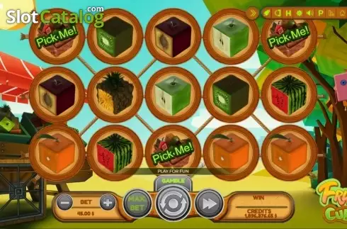 Скрин3. Fruit Cube слот