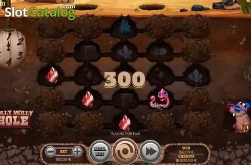 Скрин3. Holly Molly Hole слот