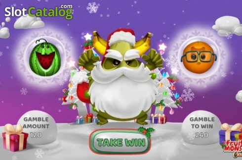 Скрин5. Fruit Monster Christmas слот