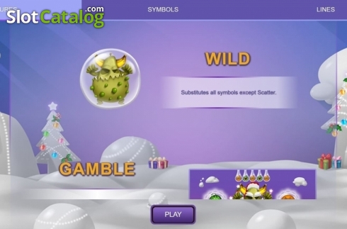 Скрин9. Fruit Monster Christmas слот