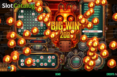 Скрин2. Bingo Machine слот