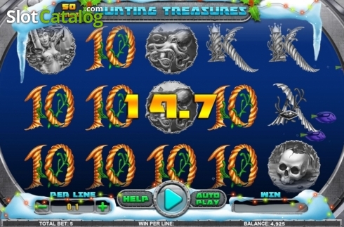 Скрин3. Hunting Treasures Christmas Edition слот