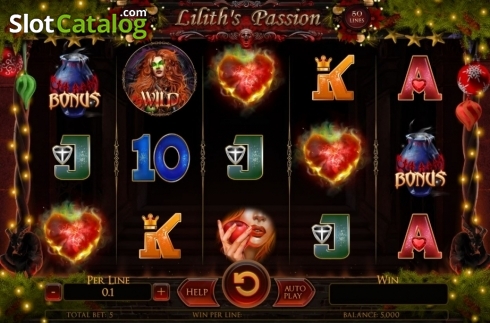 Скрин2. Lilith's Passion Christmas Edition слот