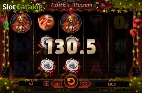 Скрин3. Lilith's Passion Christmas Edition слот