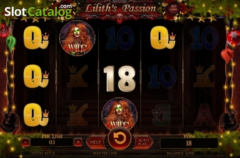 Скрин4. Lilith's Passion Christmas Edition слот