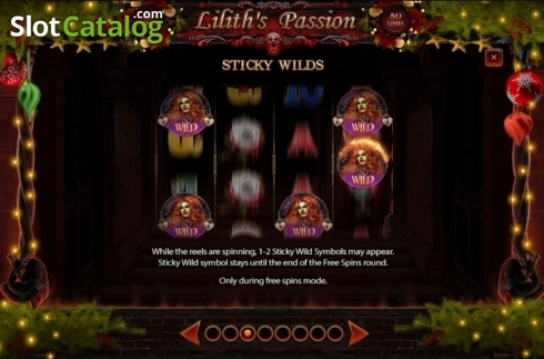 Скрин9. Lilith's Passion Christmas Edition слот