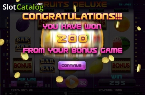 Скрин6. Fruits Deluxe (Spinomenal) слот