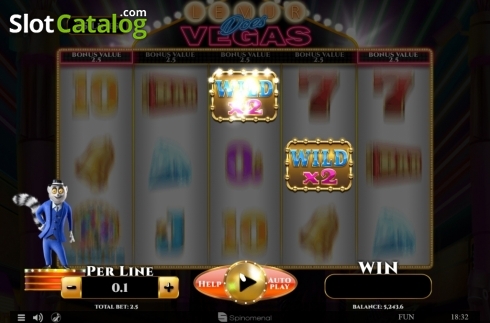 Скрин4. Lemur Does Vegas слот