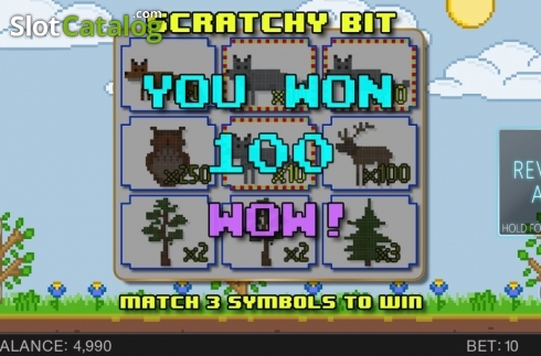 Скрин4. Scratchy Bit слот
