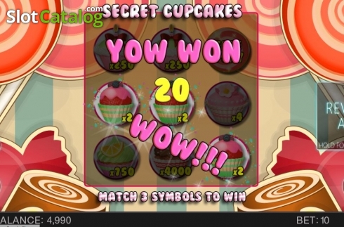 Скрин4. Secret Cupcakes слот