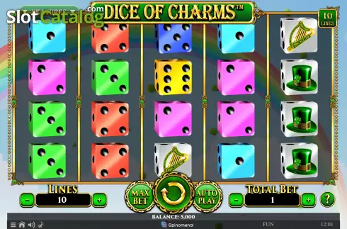 Скрин2. Dice of Charms слот