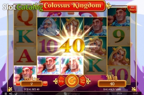 Скрин3. Colossus Kingdom слот