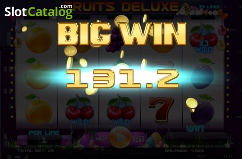 Скрин3. Fruits Deluxe Easter Edition слот