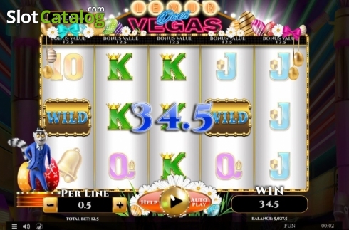 Скрин5. Lemur Does Vegas Easter Edition слот