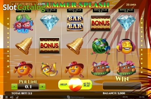 Скрин2. Summer Splash слот