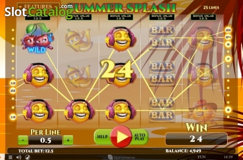 Скрин3. Summer Splash слот