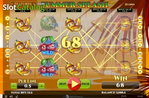 Скрин5. Summer Splash слот
