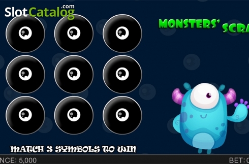 Скрин2. Monsters Scratch (Spinomenal) слот