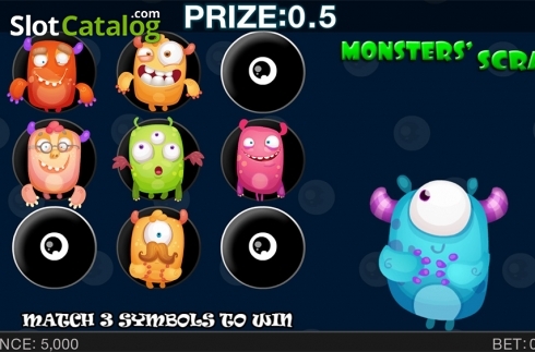Скрин4. Monsters Scratch (Spinomenal) слот