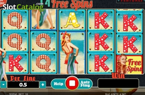 Скрин7. 4 Lucky Pin-ups слот