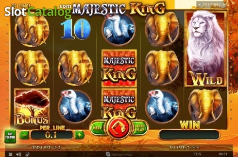 Скрин2. Majestic King слот