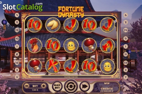 Скрин2. Fortune Dynasty слот