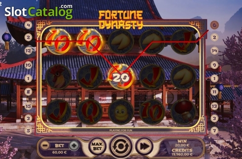 Скрин3. Fortune Dynasty слот