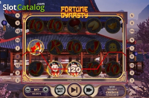 Скрин4. Fortune Dynasty слот