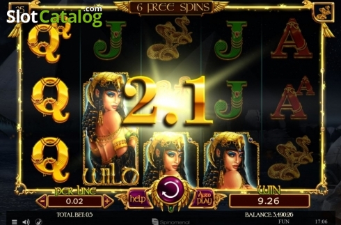 Скрин9. Nights of Egypt слот