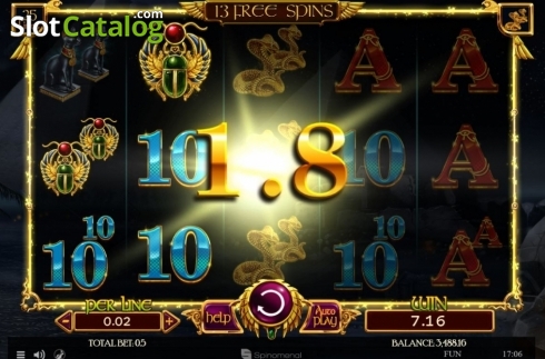 Скрин7. Nights of Egypt слот