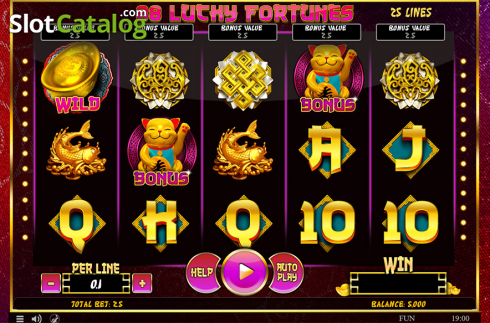 Скрин2. 88 Lucky Fortunes слот