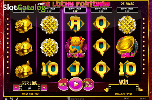 Скрин3. 88 Lucky Fortunes слот