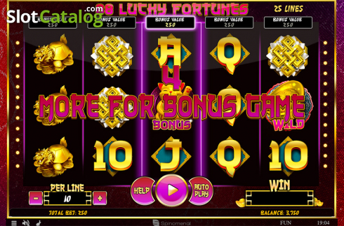 Скрин4. 88 Lucky Fortunes слот