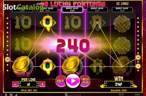 Скрин5. 88 Lucky Fortunes слот