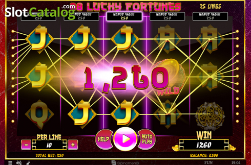 Скрин6. 88 Lucky Fortunes слот