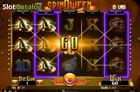 Скрин8. Spinoween слот