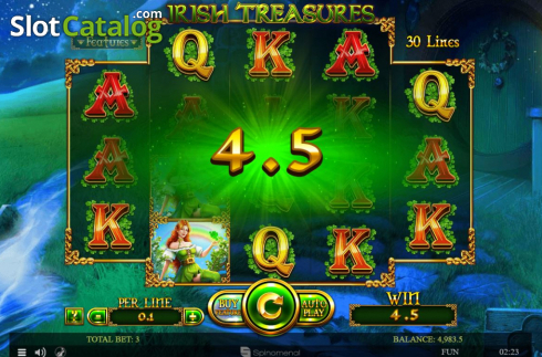 Скрин4. Irish Treasures (Spinomenal) слот