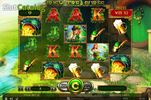 Скрин8. Irish Treasures (Spinomenal) слот