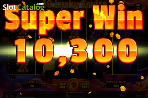 Скрин6. 40 Lucky Fruits слот