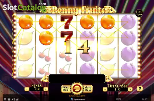 Скрин3. Penny Fruits слот
