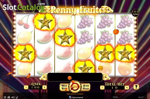 Скрин5. Penny Fruits слот
