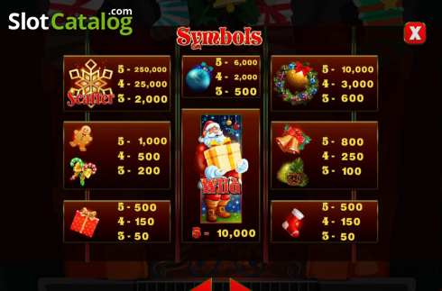 Скрин9. Wild Santa слот