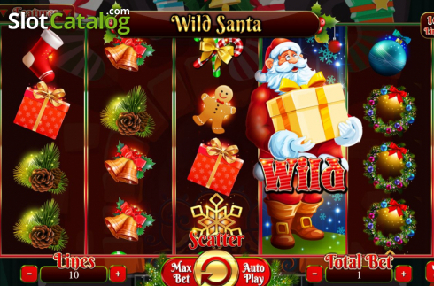 Скрин2. Wild Santa слот