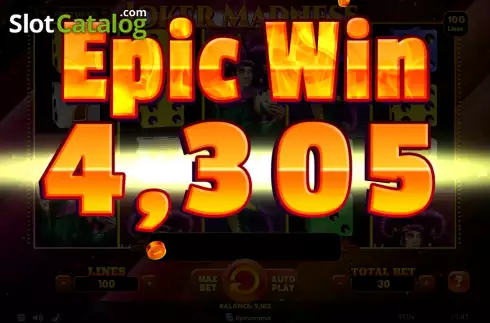 Скрин6. Joker Madness (Spinomenal) слот
